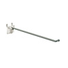 Azar Displays 2-Piece 10" Metal Wire Hook Plastic Attached Back: 0.187" Dia., PK50 701210